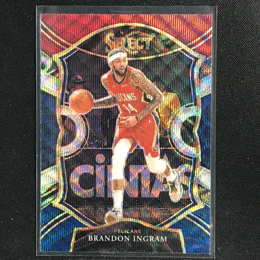2020-21 Select Brandon Ingram Concourse Tri-color No 53