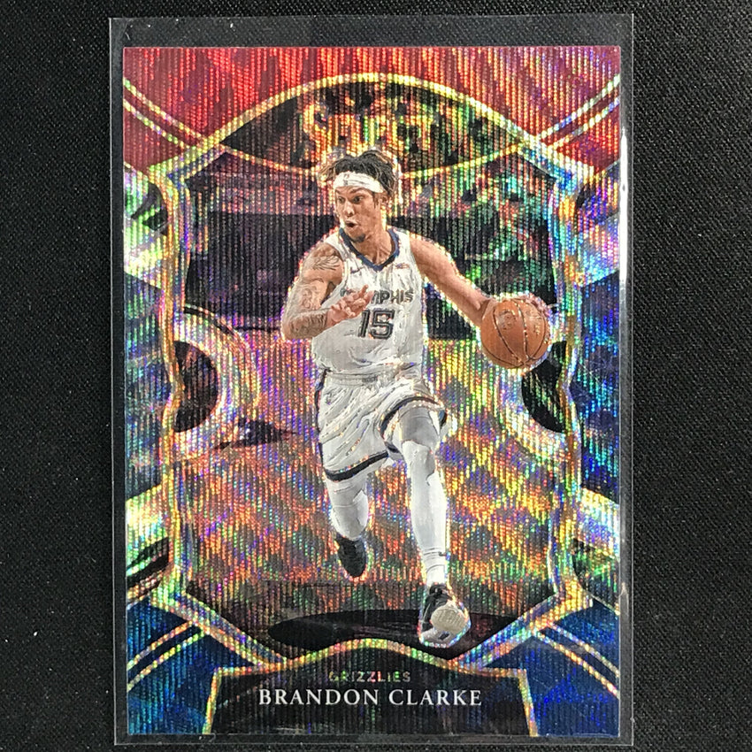 2020-21 Select Brandon Clarke Concourse Tri-color No 55