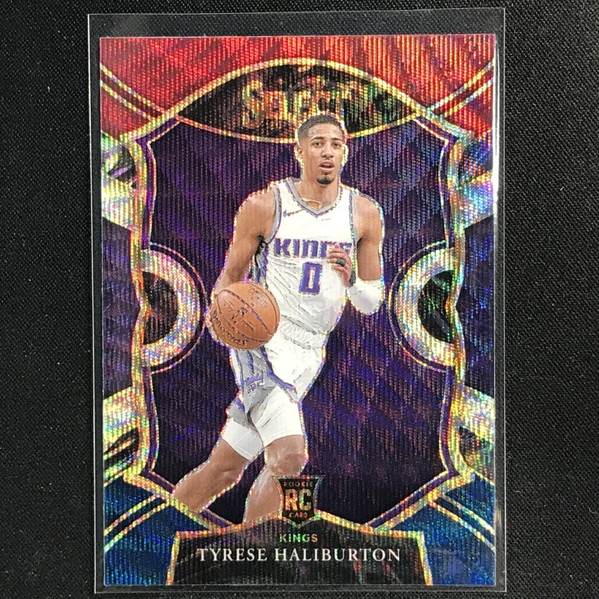 2020-21 Select Tyrese Haliburton Concourse Rookie Tri-color No 72