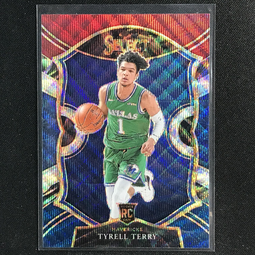 2020-21 Select Tyrell Terry Concourse Rookie Tri-color No 91