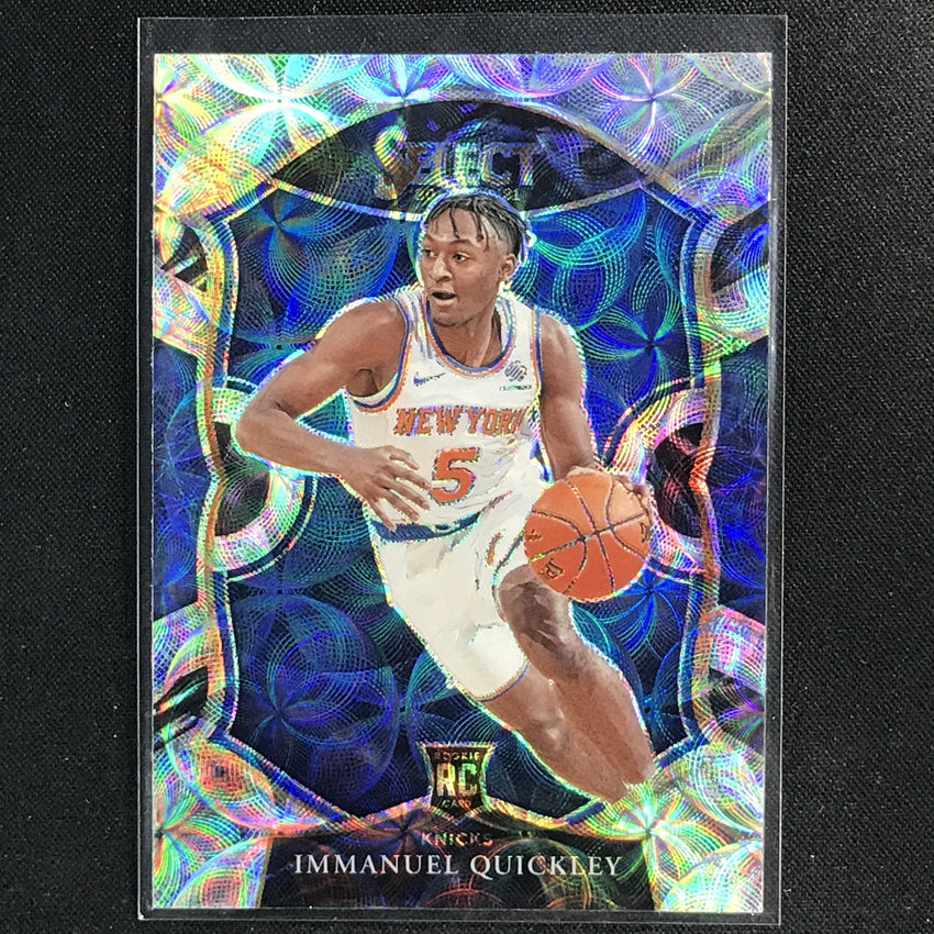 2020-21 Select Immanuel Quickley Concourse Rookie Scope No 85