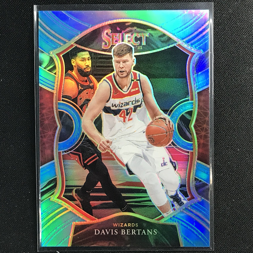 2020-21 Select Davis Bertans Concourse Light Blue 38/299