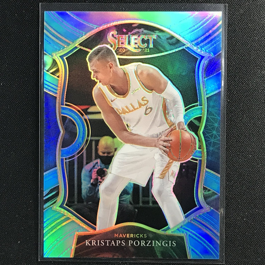 2020-21 Select Kristaps Porzingis Concourse Light Blue 106/299