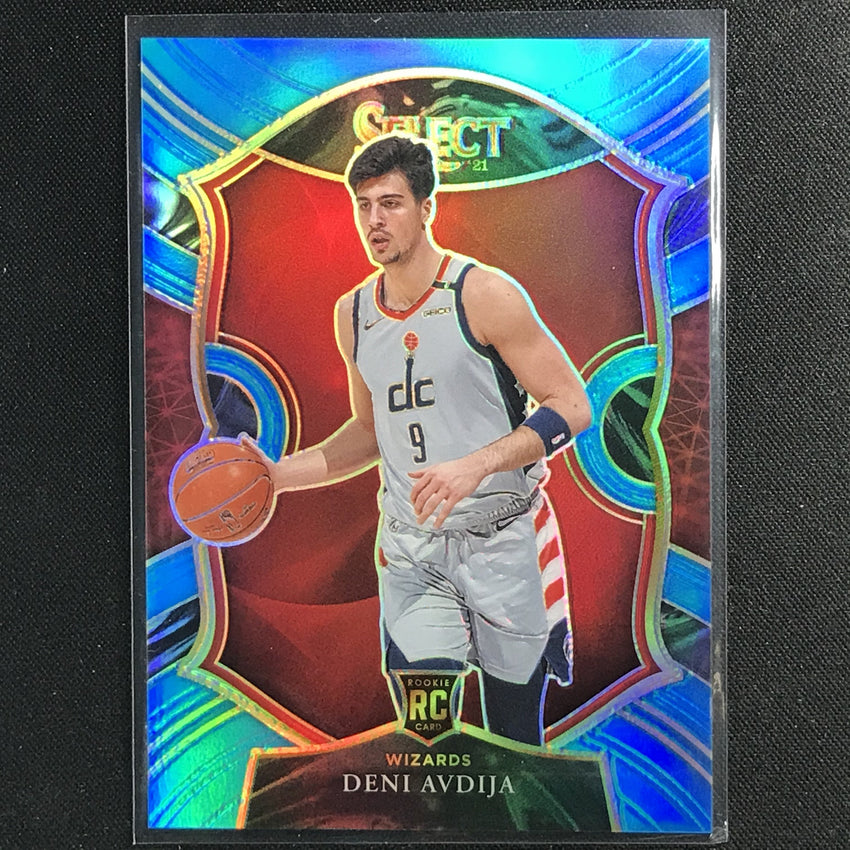 2020-21 Select Deni Avdija Concourse Rookie Light Blue 75/299