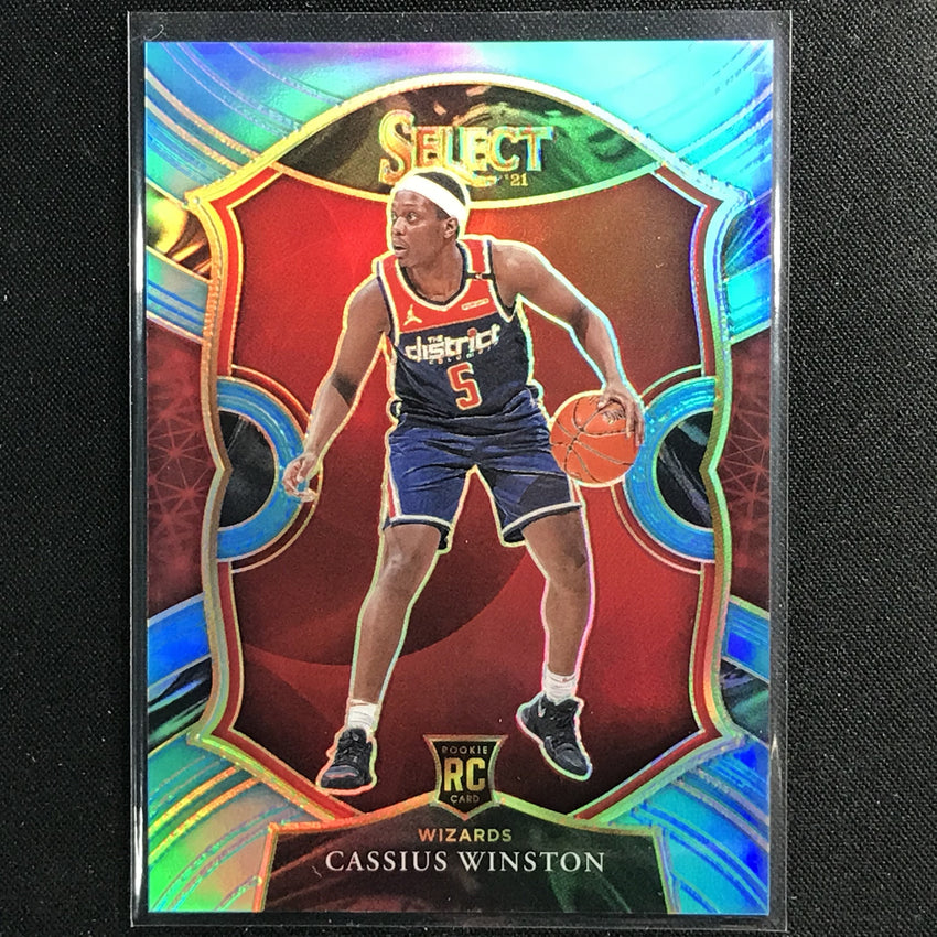 2020-21 Select Cassius Winston Concourse Rookie Light Blue 200/299