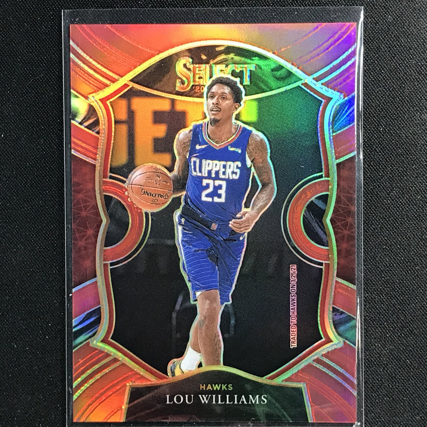 2020-21 Select Lou Williams Concourse Red 195/199
