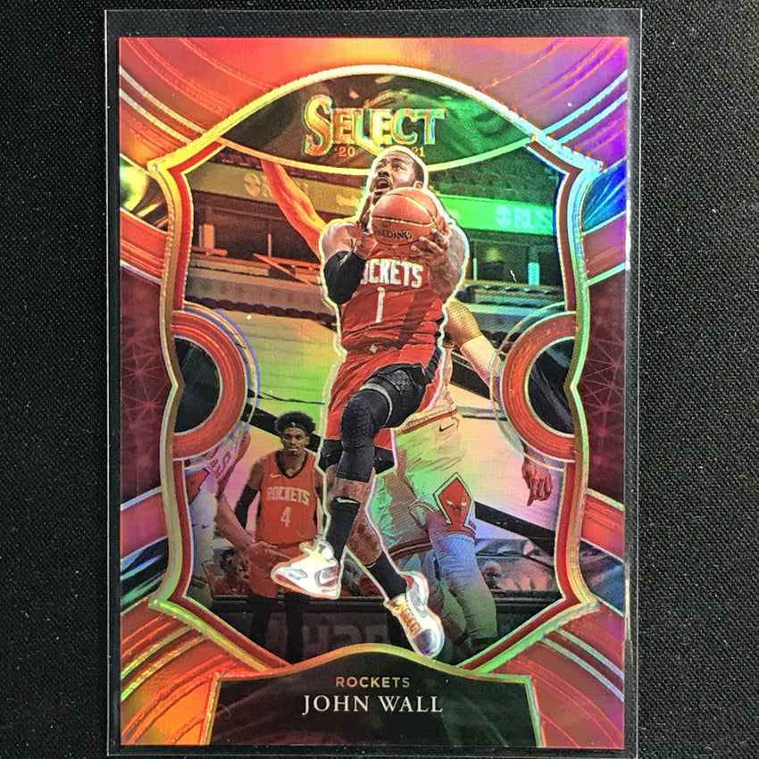 2020-21 Select John Wall Concourse Red 117/199