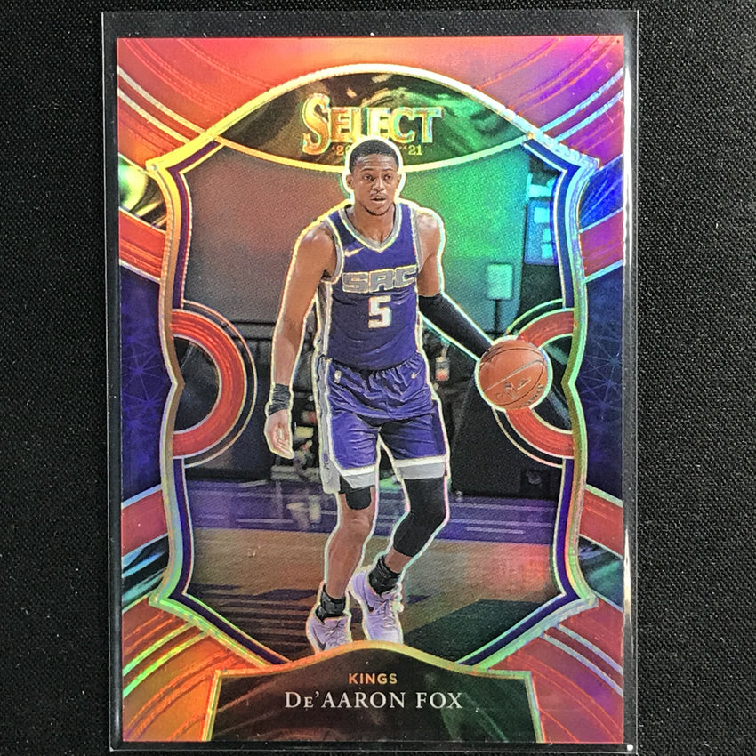 2020-21 Select Deaaron Fox Concourse Red 194/199