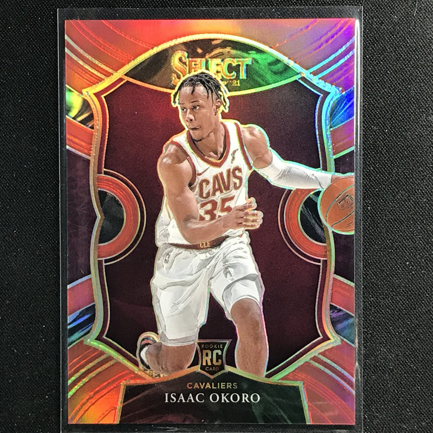 2020-21 Select Isaac Okoro Concourse Rookie Red 36/199