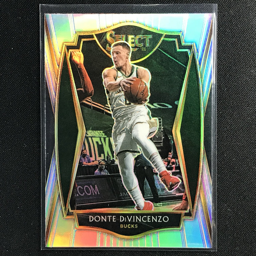 2020-21 Select Donte Divincenzo Premier Level Silver Prizm No 116