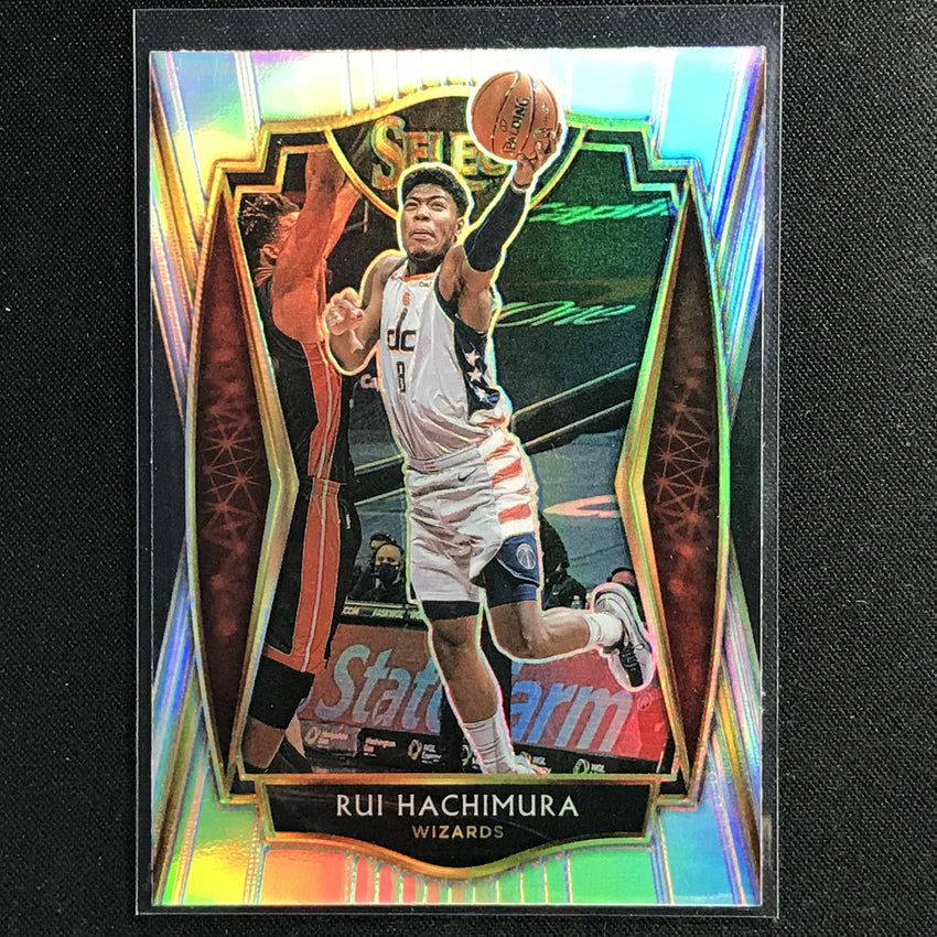 2020-21 Select Rui Hachimura Premier Level Silver Prizm No 130