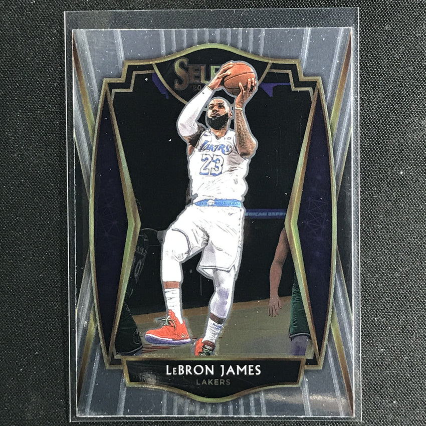 2020-21 Select LEBRON JAMES Premier Level Base #113