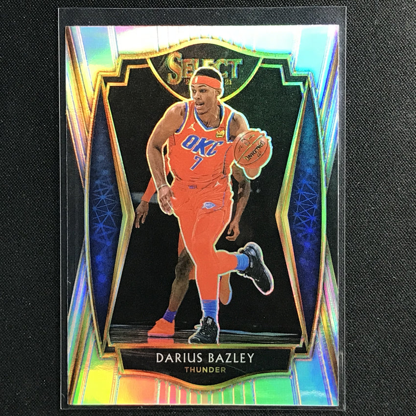 2020-21 Select Darius Bazley Premier Level Silver Prizm No 138