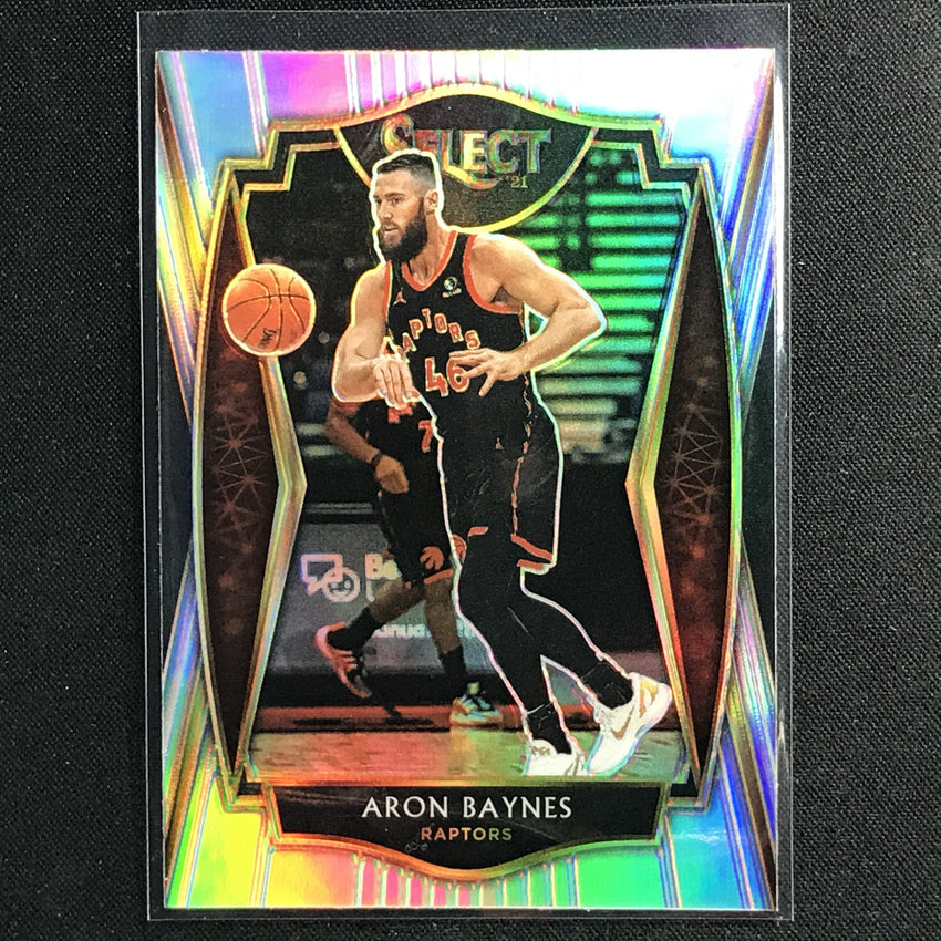 2020-21 Select Aron Baynes Premier Level Silver Prizm No 140