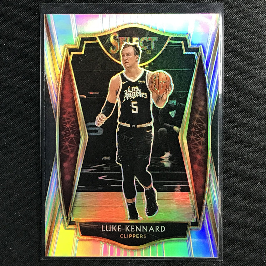 2020-21 Select Luke Kennard Premier Level Silver Prizm No 159