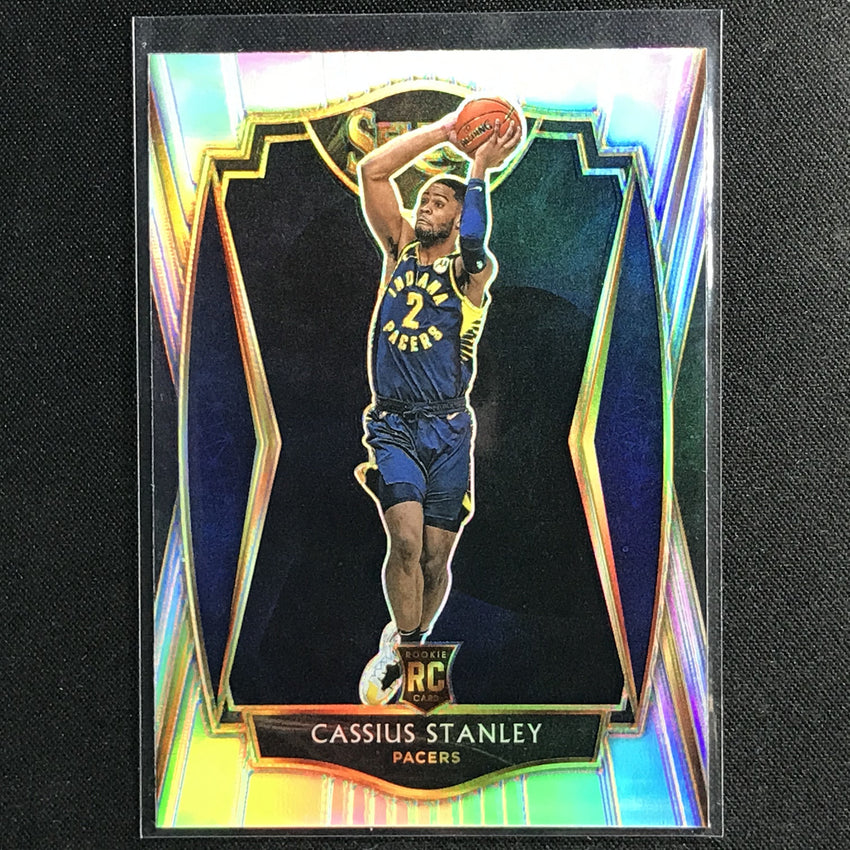 2020-21 Select Cassius Stanley Premier Level Rookie Silver Prizm No 199