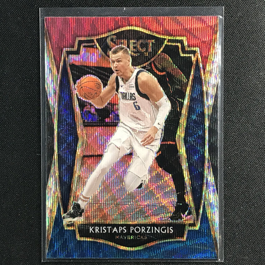 2020-21 Select Kristaps Porzingis Premier Level Tri-color No 105