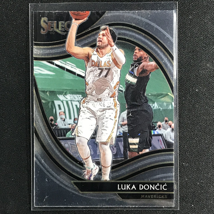 2020-21 Select Luka Doncic Courtside Base No 201