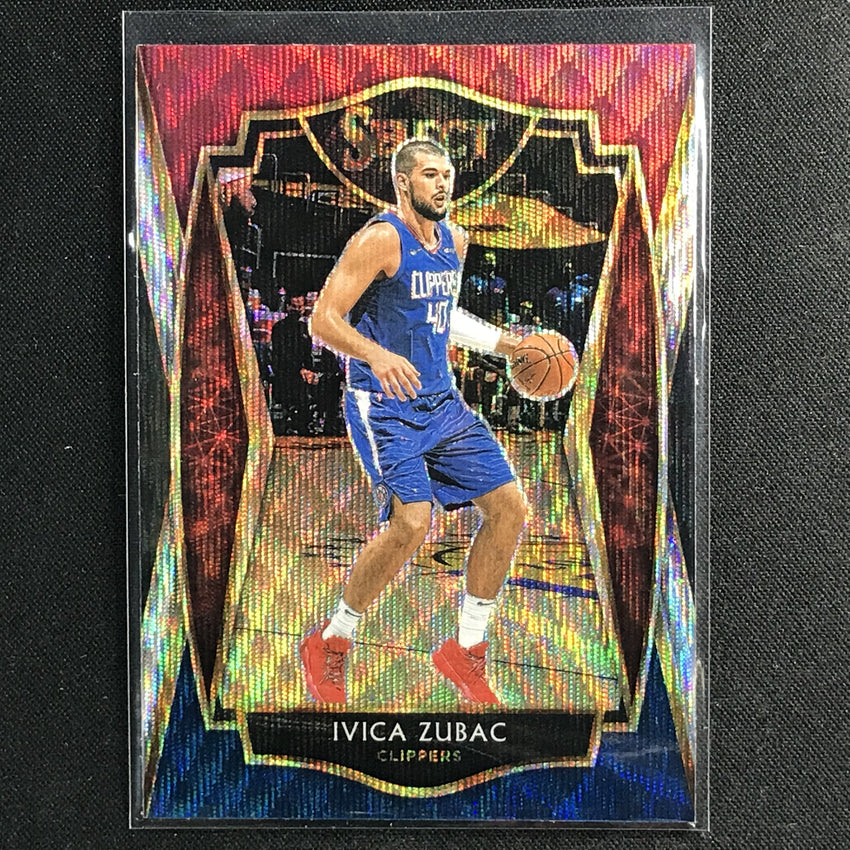 2020-21 Select Ivica Zubac Premier Level Tri-color No 112