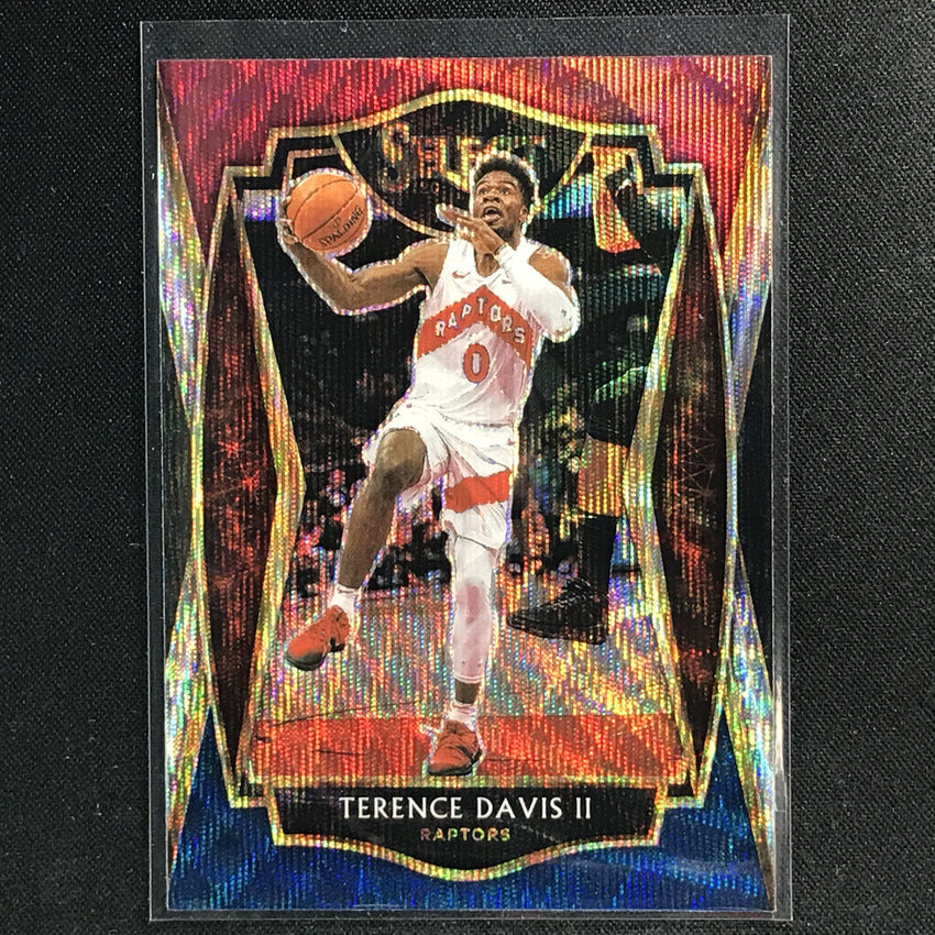 2020-21 Select Terence Davis Ii Premier Level Tri-color No 125