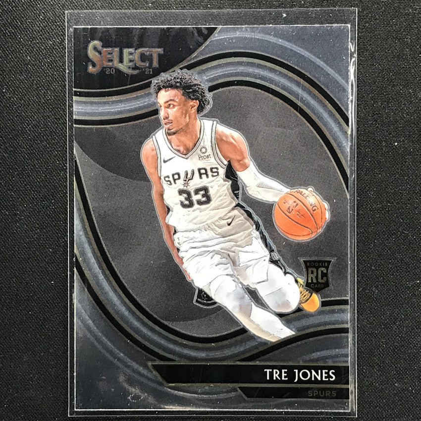 2020-21 Select TRE JONES Courtside Rookie Base #263