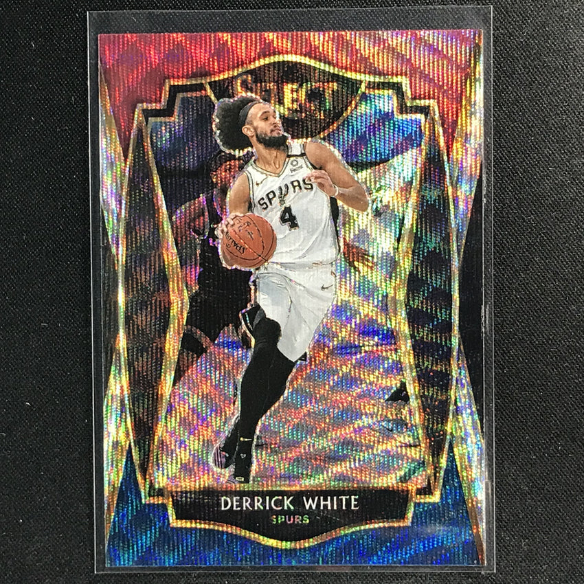 2020-21 Select Derrick White Premier Level Tri-color No 141