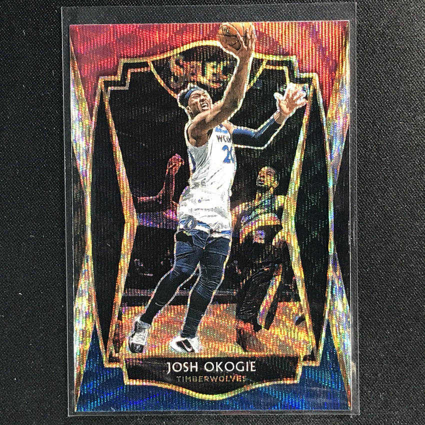 2020-21 Select Josh Okogie Premier Level Tri-color No 144