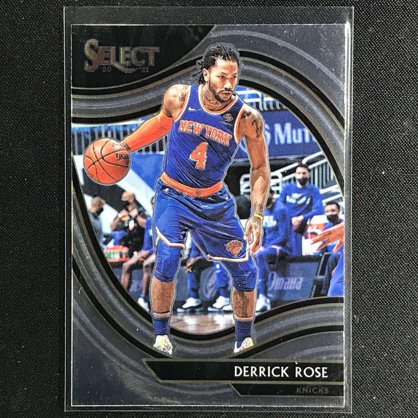 2020-21 Select Derrick Rose Courtside Base No 203