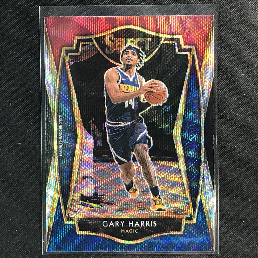 2020-21 Select Gary Harris Premier Level Tri-color No 160