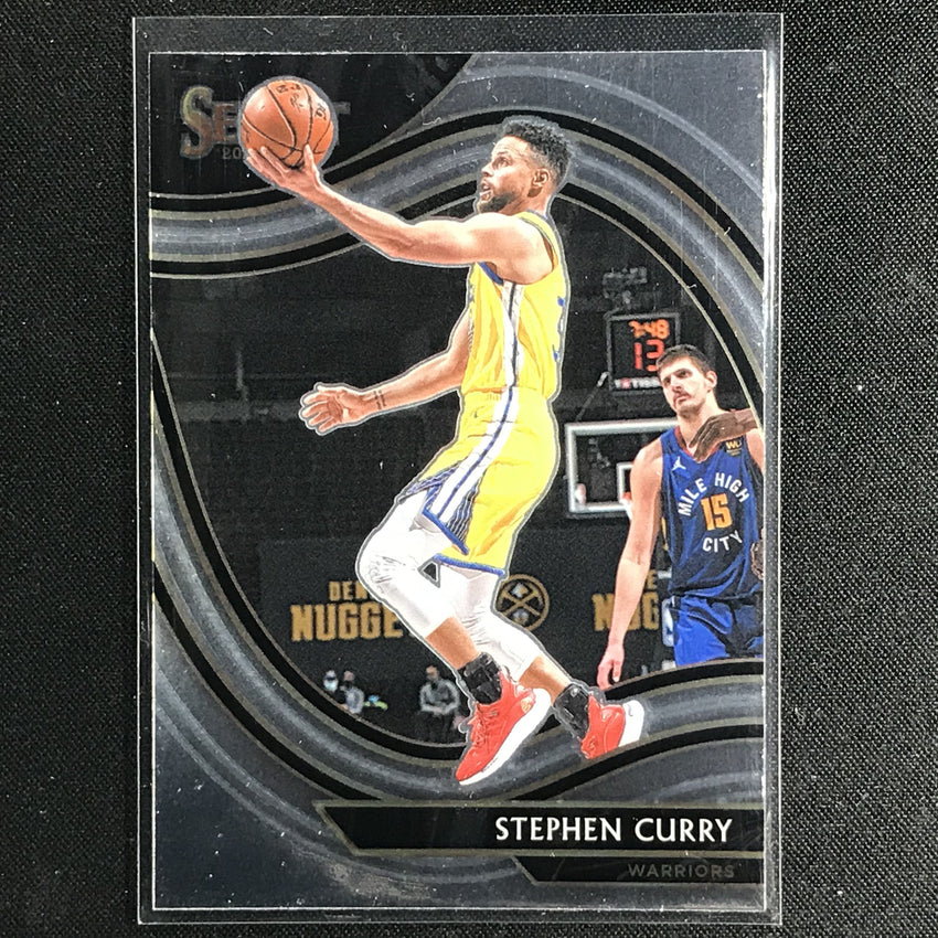 2020-21 Select Stephen Curry Courtside Base No 204