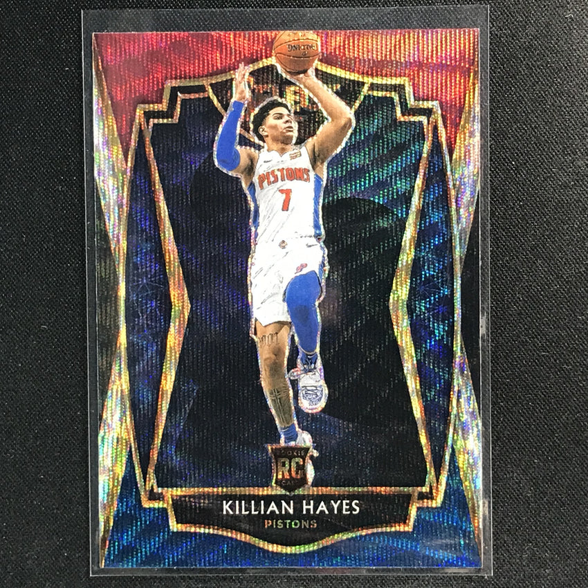 2020-21 Select Killian Hayes Premier Level Rookie Tri-color No 181