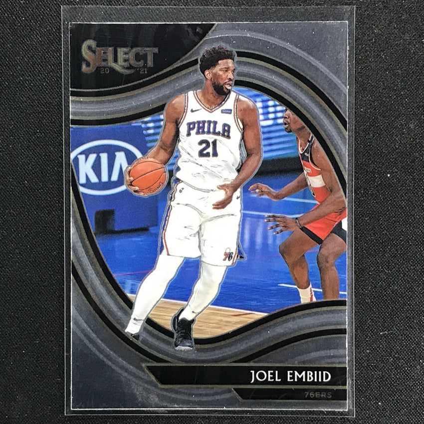 2020-21 Select Joel Embiid Courtside Base No 216