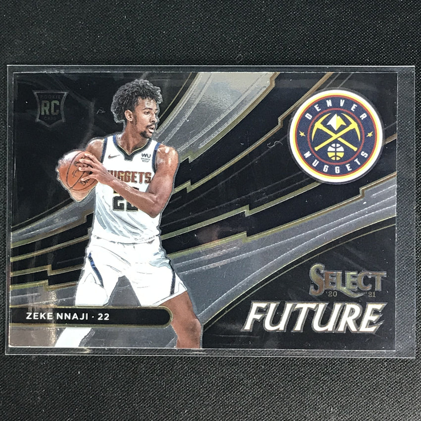 2020-21 Select Zeke Nnaji Future Rookie Insert Base No 9