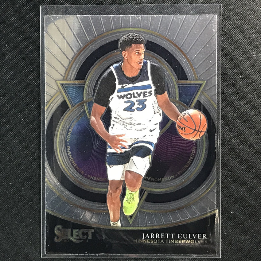 2020-21 Select Jarrett Culver Phenomenon Insert Base No 9