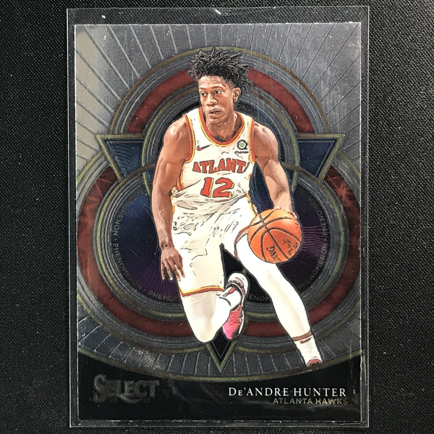 2020-21 Select Deandre Hunter Phenomenon Insert Base No 13