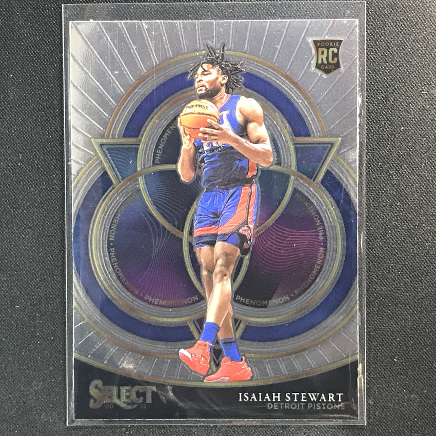 2020-21 Select Isaiah Stewart Phenomenon Rookie Insert Base No 26