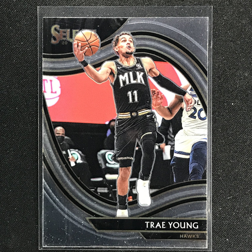 2020-21 Select Trae Young Courtside Base No 227