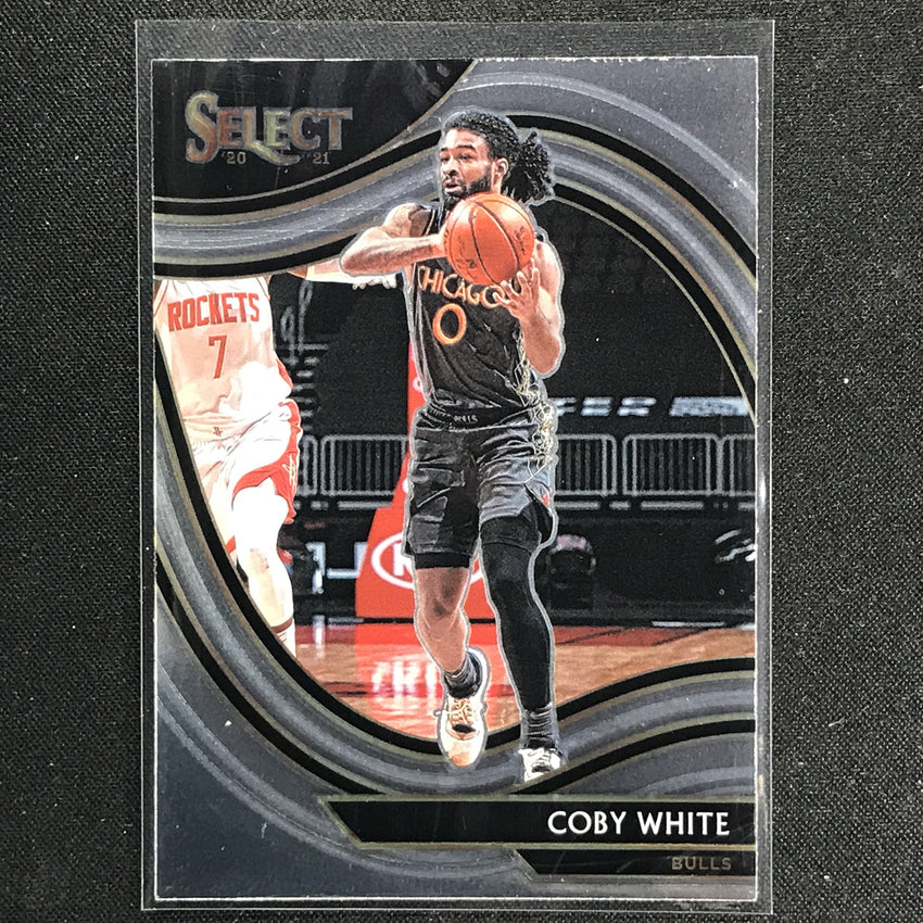 2020-21 Select Coby White Courtside Base No 233