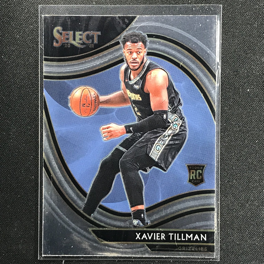 2020-21 Select Xavier Tillman Courtside Rookie Base No 266