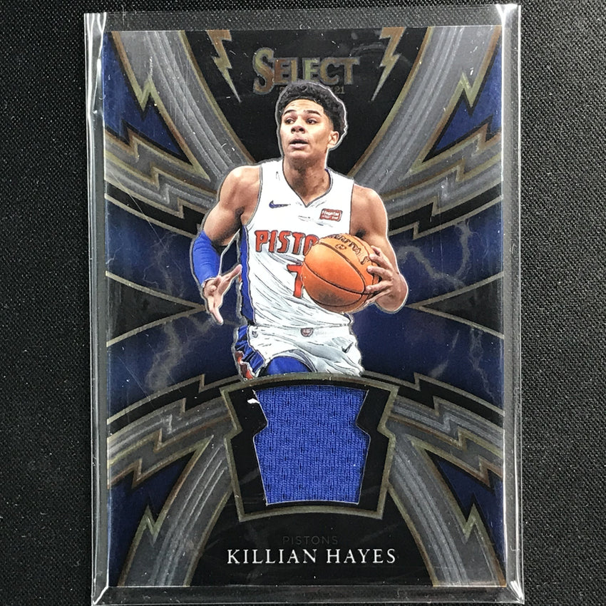 2020-21 Select Killian Hayes Sparks Rookie Jersey No Kh C