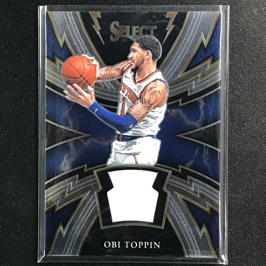 2020-21 Select Obi Toppin Sparks Rookie Jersey No Ot B