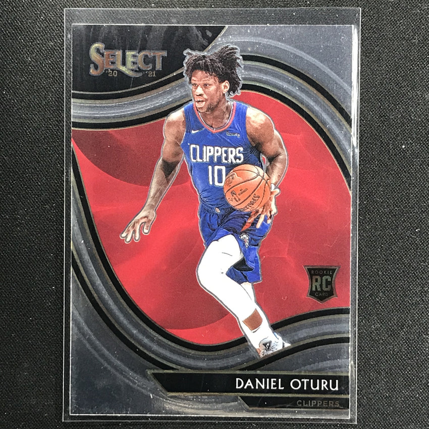 2020-21 Select Daniel Oturu Courtside Rookie Base No 268
