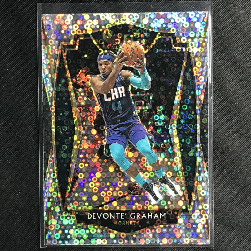 2020-21 Select Devonte Graham Premier Level Disco Silver No 102