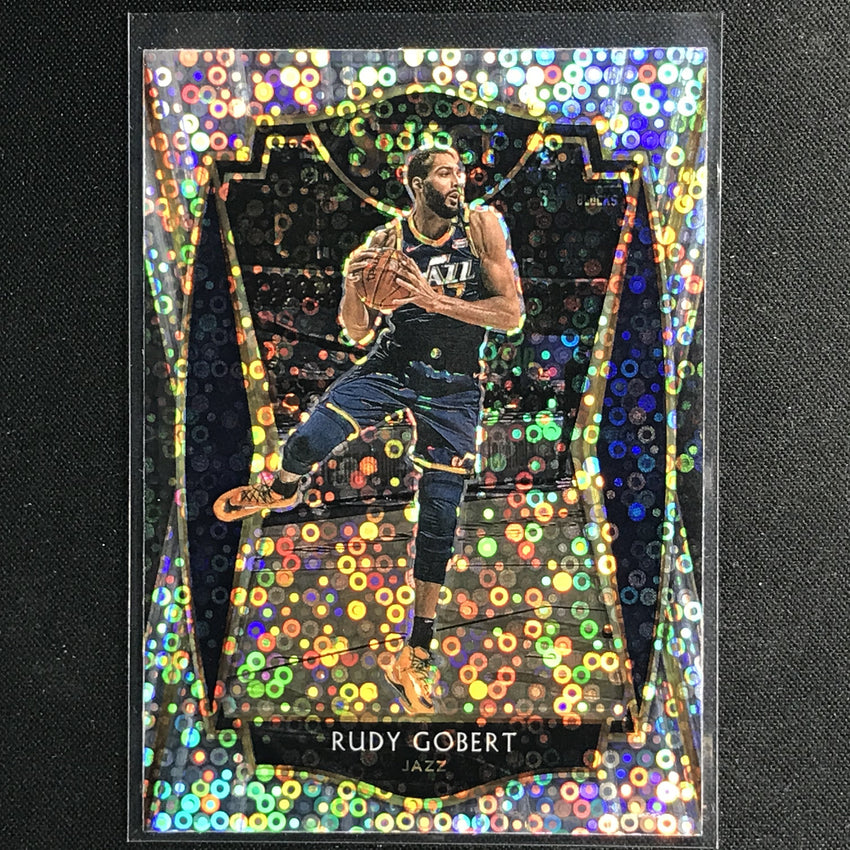 2020-21 Select Rudy Gobert Premier Level Disco Silver No 146