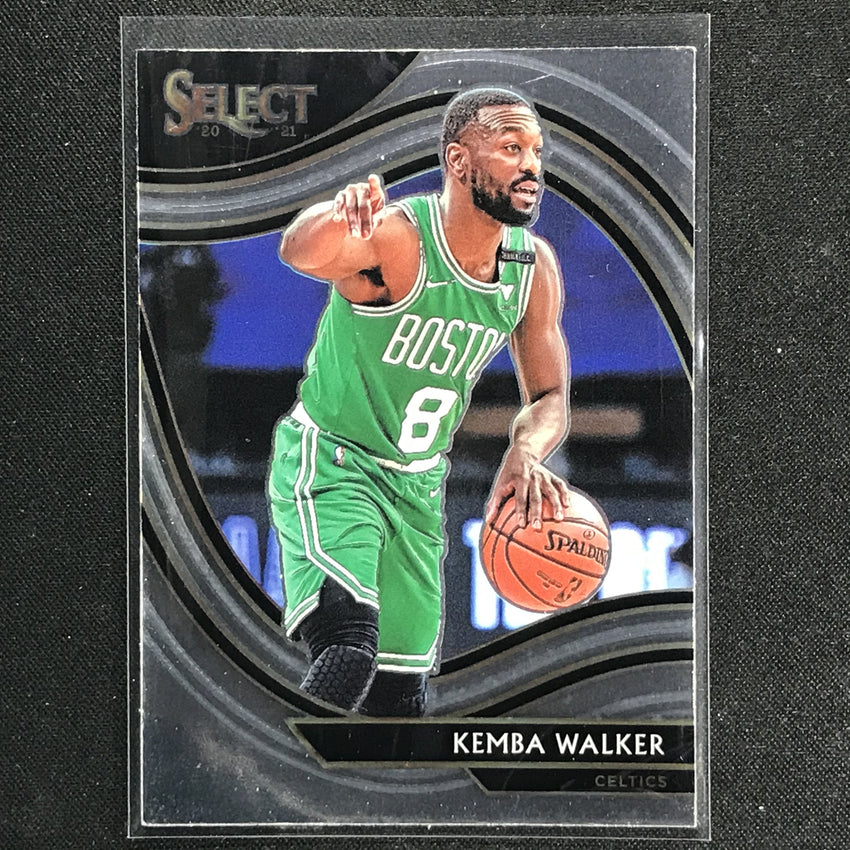 2020-21 Select Kemba Walker Courtside Base No 252