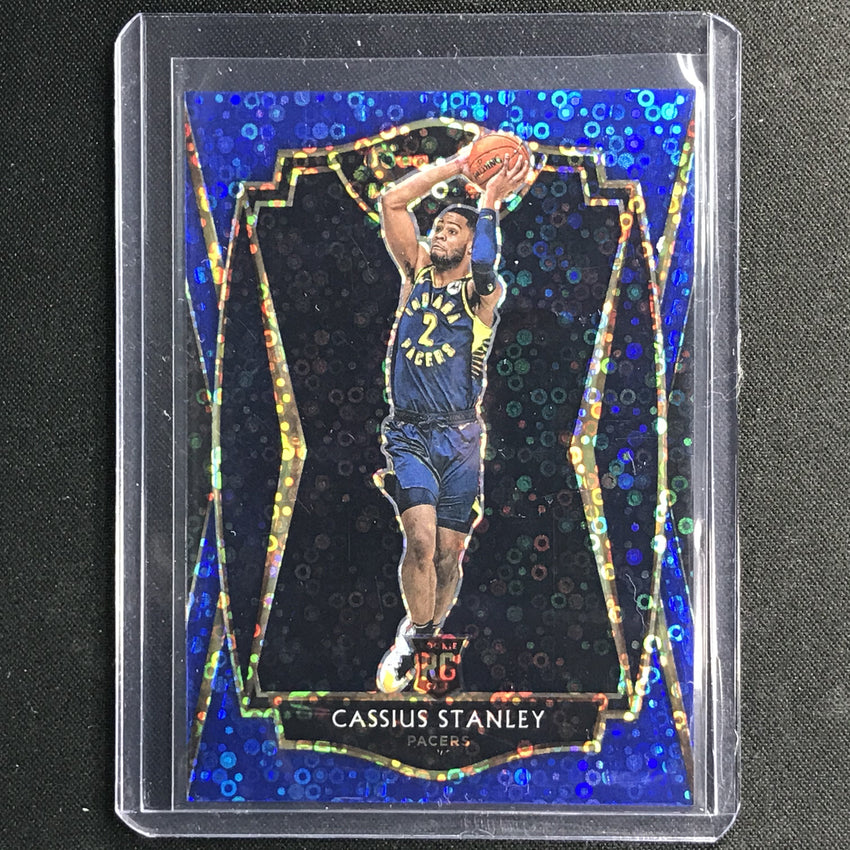 2020-21 Select Cassius Stanley Premier Level Rookie Disco Blue 18/25