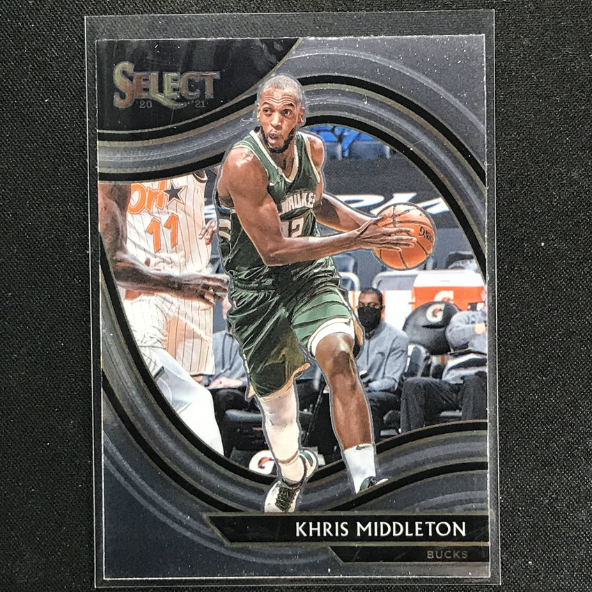 2020-21 Select Khris Middleton Courtside Base No 256