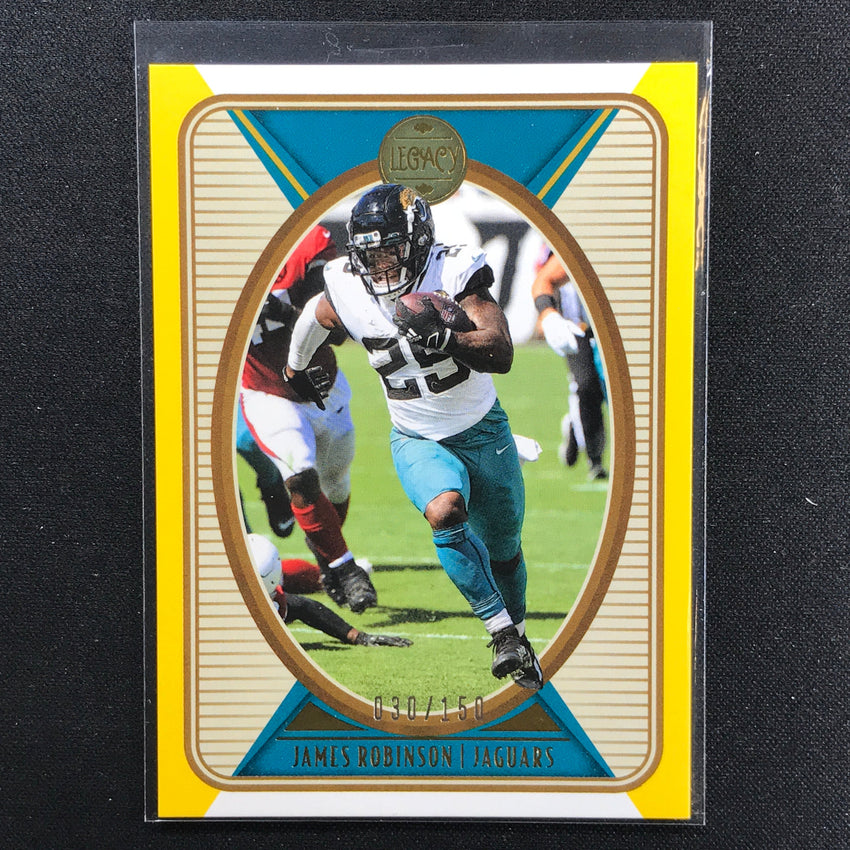 2022 Legacy James Robinson Yellow /150