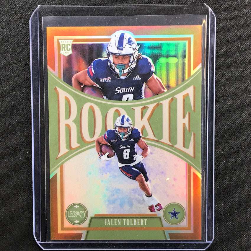 2022 Legacy Jalen Tolbert Rookie Premium Edition Bronze 3/100