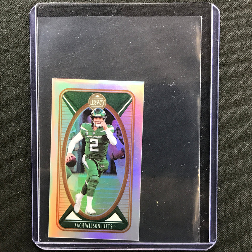 2022 Legacy ZACH WILSON Premium Edition MINI Silver Prizm #75